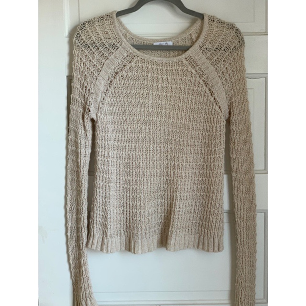 Cream sweater